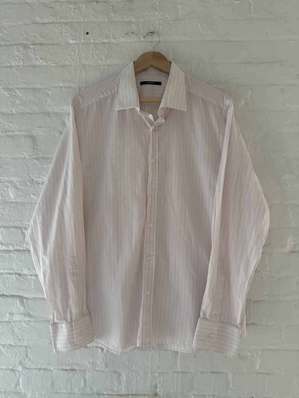 Gucci by Tom Ford Striped Button Up Shirt